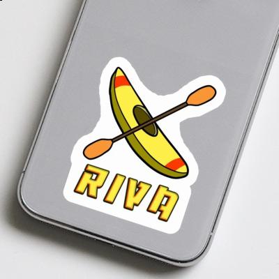 Aufkleber Kanu Riva Notebook Image