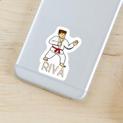 Karateka Sticker Riva Karateka Sticker Riva Image