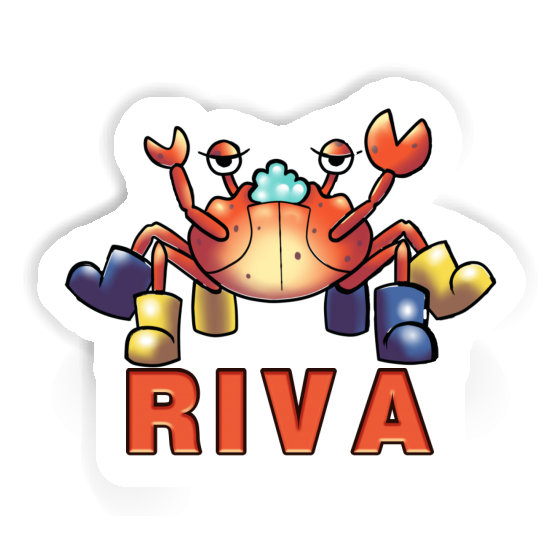 Autocollant Crabe Riva Notebook Autocollant Crabe Riva Gift package Image