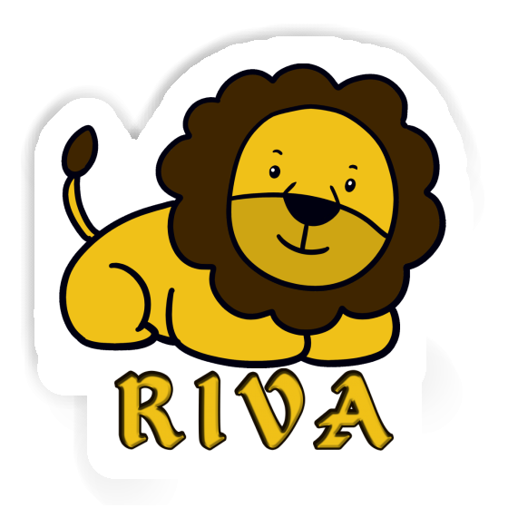 Autocollant Lion Riva Notebook Autocollant Lion Riva Gift package Image