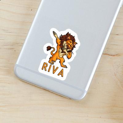 Autocollant Lion Riva Gift package Image