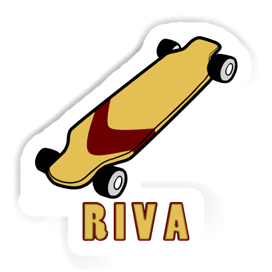 Riva Autocollant Longboard Laptop Image