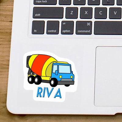 Riva Autocollant Camion malaxeur Notebook Riva Autocollant Camion malaxeur Gift package Image