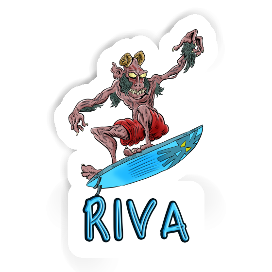 Sticker Riva Surfer Notebook Sticker Riva Surfer Gift package Image