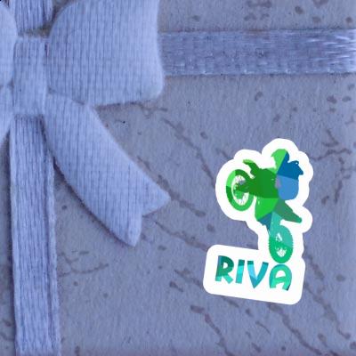 Motocrossiste Autocollant Riva Notebook Image
