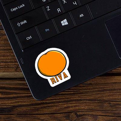 Orange Autocollant Riva Gift package Image