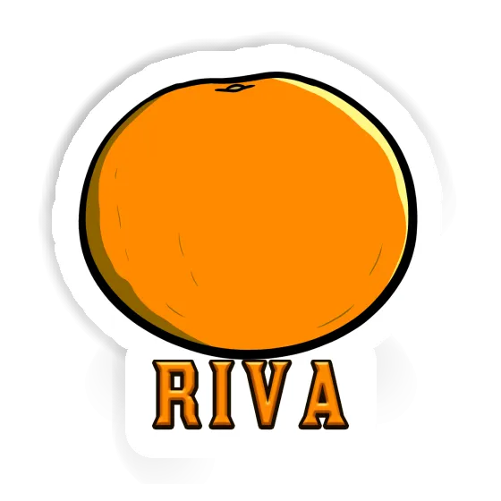Orange Autocollant Riva Notebook Image