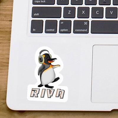 Autocollant Pingouin musicien Riva Notebook Autocollant Pingouin musicien Riva Gift package Image