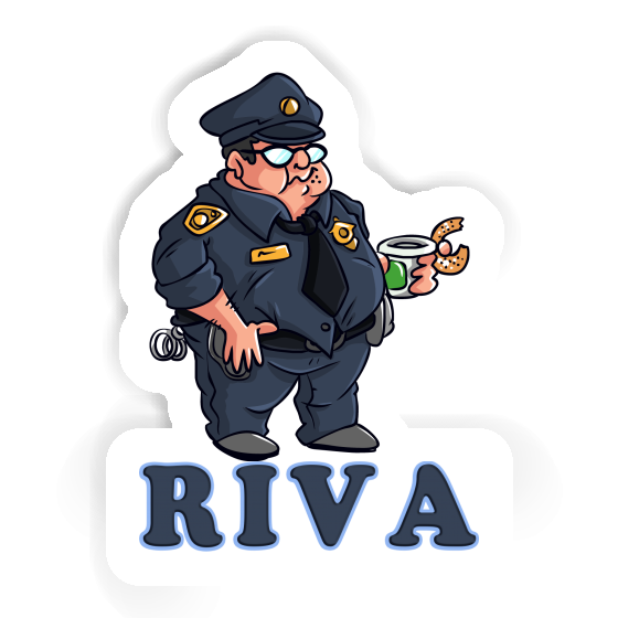 Riva Sticker Police Officer Gift package Image