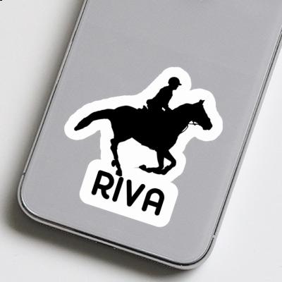 Riva Sticker Horse Rider Notebook Riva Sticker Horse Rider Gift package Image