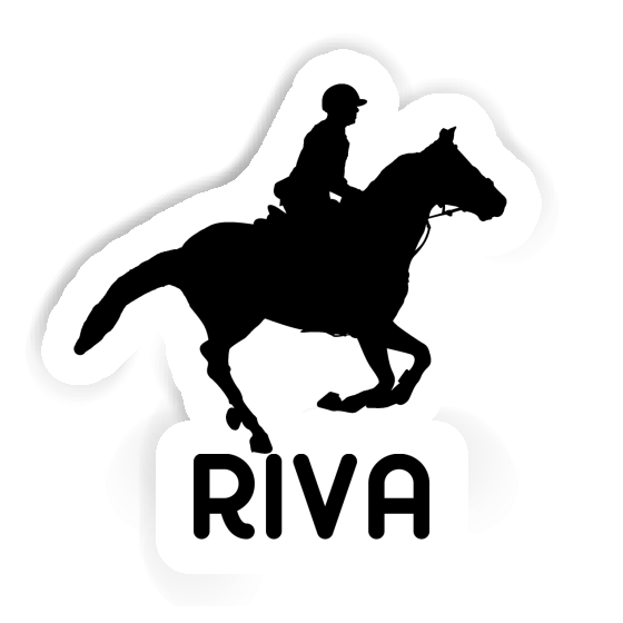 Autocollant Cavalière Riva Notebook Autocollant Cavalière Riva Notebook Image