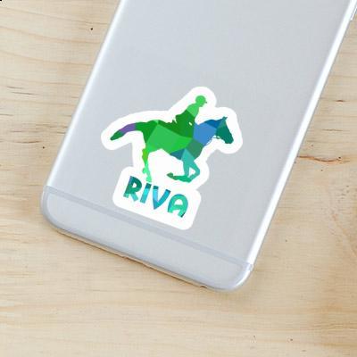 Autocollant Cavalière Riva Notebook Autocollant Cavalière Riva Notebook Image