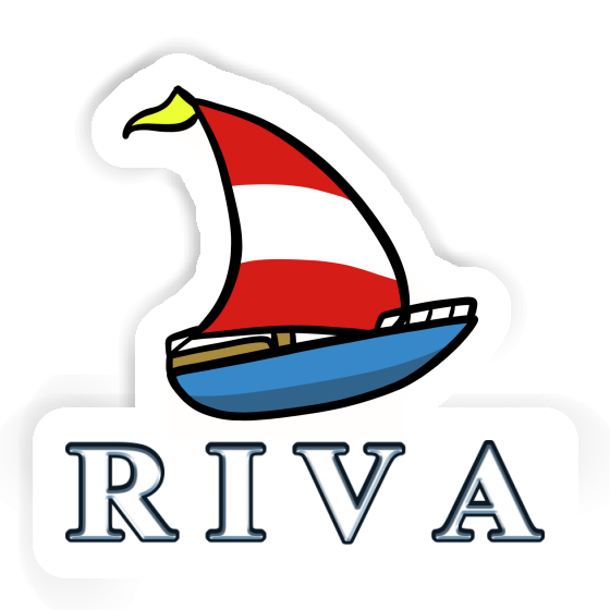 Riva Sticker Segelboot Notebook Riva Sticker Segelboot Gift package Image