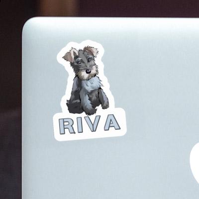 Aufkleber Schnauzer Riva Laptop Aufkleber Schnauzer Riva Laptop Image