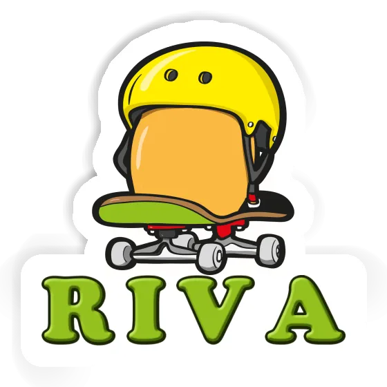 Autocollant Riva Œuf de skateboard Autocollant Riva Œuf de skateboard Image