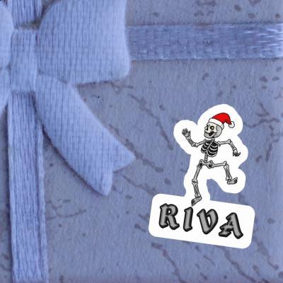 Riva Sticker Skull Notebook Image