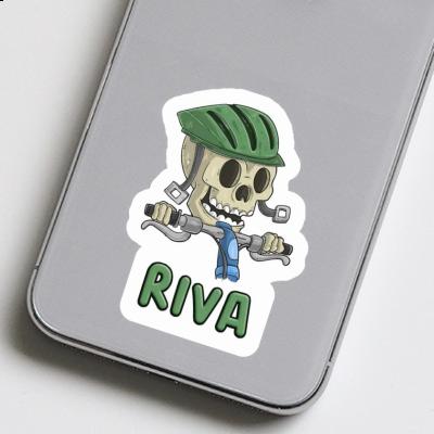 Riva Aufkleber Fahrradfahrer Image