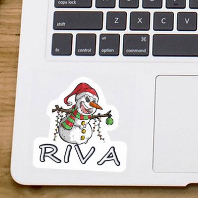 Schneemann Sticker Riva Notebook Schneemann Sticker Riva Notebook Image