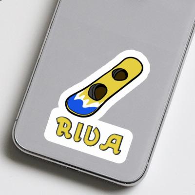 Riva Autocollant Wakeboard Laptop Image