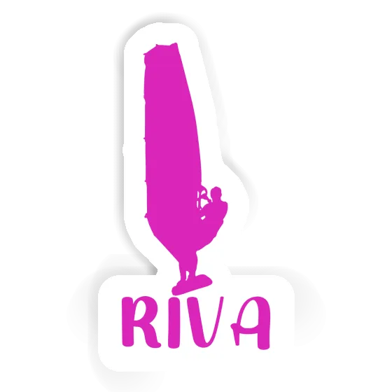 Riva Autocollant véliplanchiste Laptop Riva Autocollant véliplanchiste Laptop Image