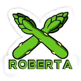 Sticker Roberta Asparagus Image