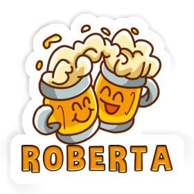 Beer Sticker Roberta Image