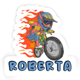 Roberta Sticker Biker Image