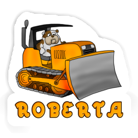 Sticker Bulldozer Roberta Image
