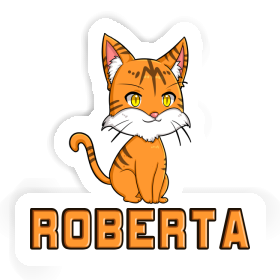 Cat Sticker Roberta Image