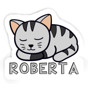 Sticker Roberta Cat Image