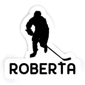 Sticker Hockey Player Roberta Image