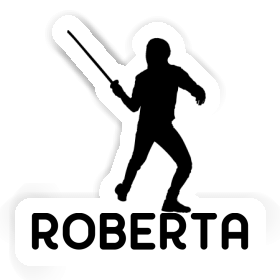 Roberta Sticker Fencer Image