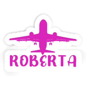 Roberta Sticker Jumbo-Jet Image