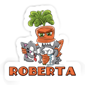 Sticker Roberta Monster Carrot Image