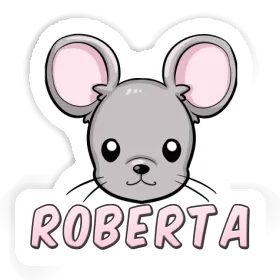Sticker Roberta Mousehead Image