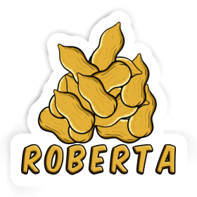 Roberta Sticker Peanut Image