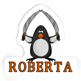 Sticker Roberta Penguin Image