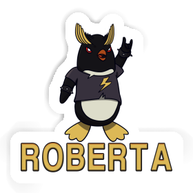 Rocking Penguin Sticker Roberta Image