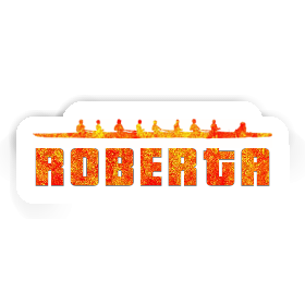 Sticker Roberta Rowboat Image