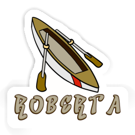 Rowboat Sticker Roberta Image