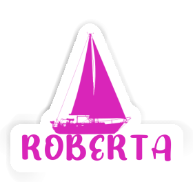 Sticker Sailboat Roberta Image
