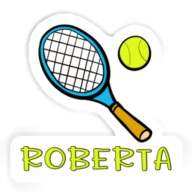 Tennis Racket Sticker Roberta Image