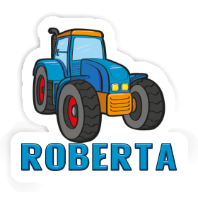 Sticker Roberta Tractor Image