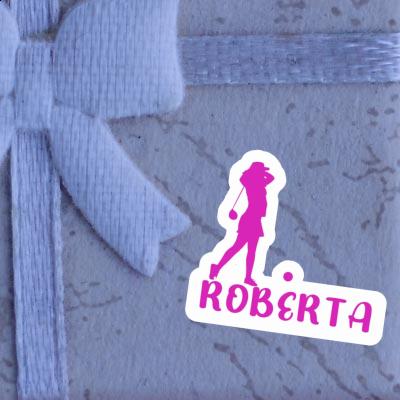 Roberta Sticker Golfer Roberta Sticker Golfer Image