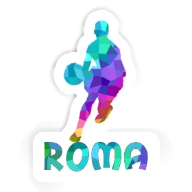 Sticker Basketball Player Roma Image