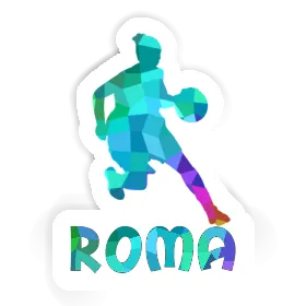 Basketball Player Sticker Roma Image