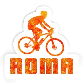 Biker Sticker Roma Image