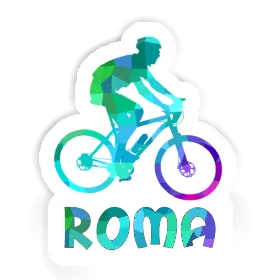 Sticker Biker Roma Image