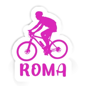 Biker Sticker Roma Image