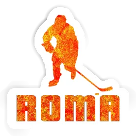 Sticker Eishockeyspieler Roma Image